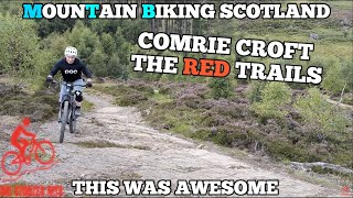 Scotlands MTB Thrills Comrie Croft Red Trails [upl. by Ande]