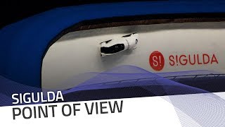 Sigulda  Bobsleigh Point Of View  IBSF Official [upl. by Katha]