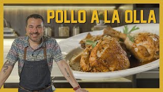 UN PLATO QUE SABE A CASA POLLO A LA OLLA  GIACOMO BOCCHIO [upl. by Gannes756]