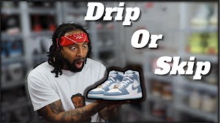 Air Jordan 1 Retro High OG Denim  Drip OIr Skip [upl. by Redwine]