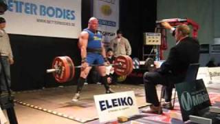 Jonas Rantanen Squat 540kg  1193bs [upl. by Geminius]