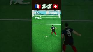 France VS Switzerland RO16 Penalty Shootout Euro 2020 shortsvideo [upl. by Neitsabes566]