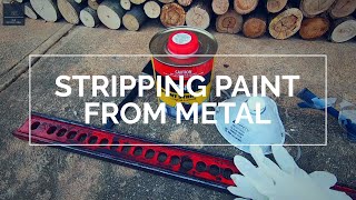 How To Strip Paint From Metal Surfaces  QUICK EASY amp EFFECTIVE [upl. by Ainit]