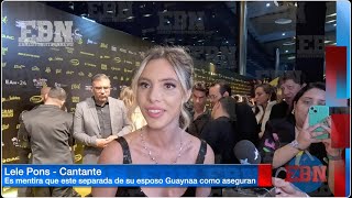 🚨LELE PONS NO ESTA SEPARADA DE GUYNAA TODO ES MENTIRA🚨 la cantante desmiente rumores y se ríe 😱😅 [upl. by Annaeiluj]