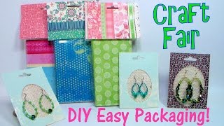 Easy DIY Craft Fair Packaging [upl. by Ahsetal]