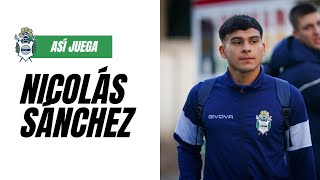 Así juega NICOLÁS SÁNCHEZ volante central de Gimnasia  Reserva 2024 [upl. by Kleiman748]