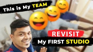 ReVisit to Tamil Techs 1st Studio 😱😱🏢 with our TEAM Reaction after 25Years😜😜 [upl. by Nylrak]