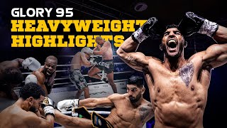 Heavyweight Highlights  GLORY 95 [upl. by Terhune]