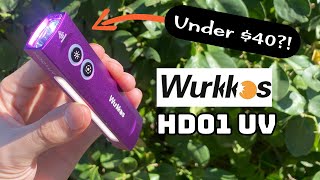 New from Wurkkos The HD01 UV [upl. by Annaoj]