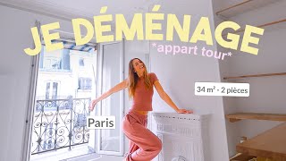 JE DÉMÉNAGE SEULE DANS L’APPARTEMENT DE MES RÊVES à Paris [upl. by Niklaus282]