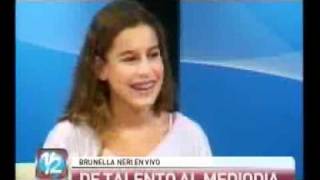 Brunella Neri de Talento Argentino al Mediodía [upl. by Refannej]