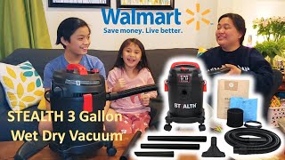 STEALTH 3 Gallon Wet Dry Vacuum ║JoshampSarah ║HalukayTV [upl. by Dyan]