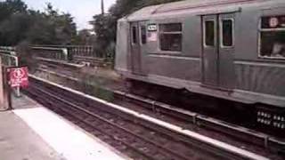 B train at Sheepshead Bay II [upl. by Litsyrk]