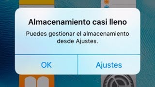 Truco Para el Almacenamiento Casi Lleno del iPhone [upl. by Sinaj314]