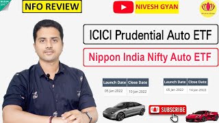 NFO Review  ICICI Prudential Nifty Auto ETF  Nippon India Nifty Auto ETF  Nivesh Gyan [upl. by Anauj]