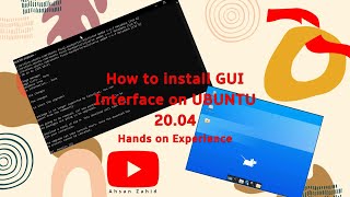 How to Run Desktop GUI Interface on Ubuntu Server 2004  Step by Step Tutorial  VPS for Paypal [upl. by Toomay]