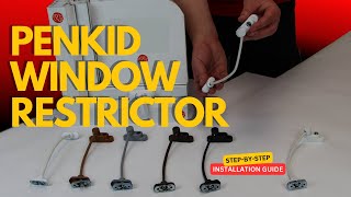 StepbyStep Guide How to Install a Penkid Cable Window Restrictor [upl. by Irtimid252]