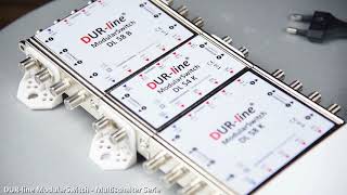 DUR line ModularSwitch  Multischalter Serie  Hoch flexible Signalverteilung für ihre SatAnlage [upl. by Netti]