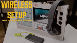 A True Wireless Beatmaking Setup AIAIAI TMA2 Wireless Headphones [upl. by Htennaj284]