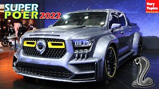 Great Wall Poer SUPERCAR 2022 Una Pick UP China Deportiva estilo F150 Shelby  Vary Topics [upl. by Nahtnhoj]