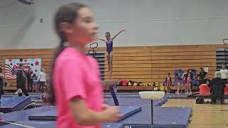 Adalynns 1st official gymnastics competition level a Bars October 5th 2024 [upl. by Bertila]