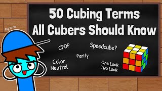 50 Cubing Terms All Cubers Should Know  Cubeorithms [upl. by Lonni]