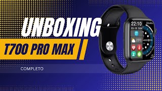 UNBOXING smartwatch T700 PRO MAX 2024 [upl. by Macur434]