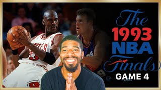 1993 NBA Finals Game 4 Chicago Bulls vs Phoenix Suns  Reaction [upl. by Nennarb]