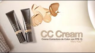 Crema Mary Kay CC Cream ¡La combinación perfecta del Cuidado de la Piel y Maquillaje [upl. by Stultz677]