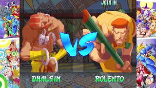 Capcom Arcade 2nd Stadium  Dhalsim from Street Fighter Zero 2 [upl. by Hildy823]