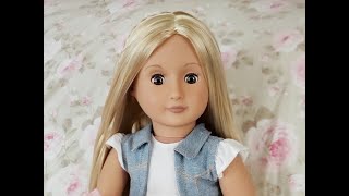 Our Generation Doll Hair Play Phoebe [upl. by Westberg]