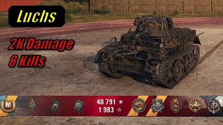 World of Tanks  Luchs  Ensk  2K DMG  8 Kills  34 [upl. by Regor453]