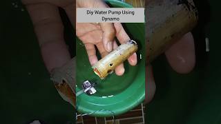 Diy Water Pump Using a Dynamo [upl. by Byram362]