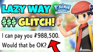 Get UNLIMITED Money in 5 Minutes Pokemon Brilliant Diamond  BDSP GLITCH [upl. by Tivad765]