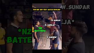 😂NZ BATTERS  IND VS NZ 3RD TEST HIGHLIGHTS cricket sg indvsnz shorts trending test ipl [upl. by Nodnol840]