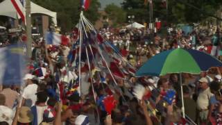 Acadian Festival in Caraquet  New Brunswick Canada [upl. by Novart]