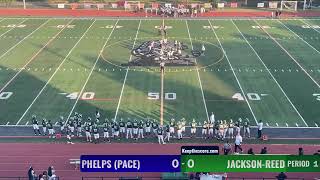 JacksonReed Varsity Football vs Phelps PACE [upl. by Earej]