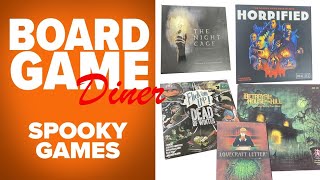 Board Game Diner  Spooky Games [upl. by Snell373]