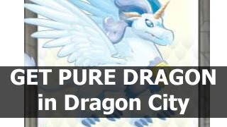 How to Get PURE DRAGON in Dragon City by Breeding 2 Crystal Dragons Tutorial Video Guide [upl. by Lettig639]