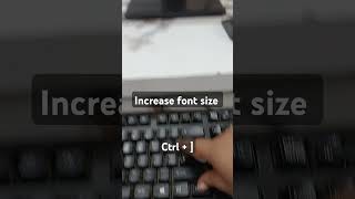 How to increase font size in Ms word [upl. by Valaree]