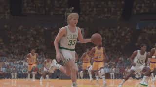 Magic Johnson vs Larry Bird NBA Finals Game 4 [upl. by Acireit]