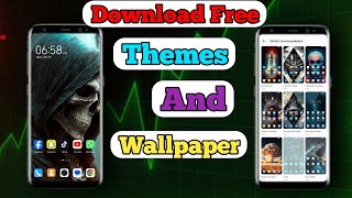 HOW TO DOWNLOAD FREE THEMES AND WALLPAPER  FOR YOUR ANDROID MOBILE [upl. by Melodie]