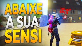 FAÇA esses AJUSTES na SUA SENSIBILIDADE para DAR MUITO CAPA no FREE FIRE MOBILE [upl. by Sirahc]