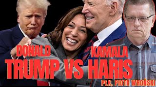 Biden Ustępuje Donald Trump vs Kamala Harris  Analiza Płk Wrońskiego  Wybory USA LIVE 2207 [upl. by Notrab]