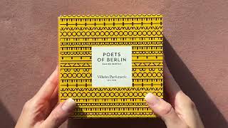 Unboxing Vilhelm Parfumerie Poets of Berlin [upl. by Autum]