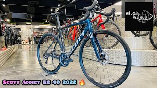 Scott Addict RC 40 2022 Vélo World [upl. by Namrac379]