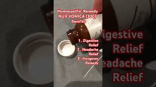 Nux Vomica 30C Natural Relief for Digestive Issues and Headaches nuxvomica viralshorts [upl. by Flo753]