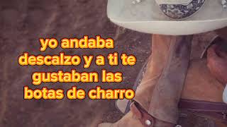 Las botas de charro Vicente Fernández  Letra [upl. by Oderfliw]