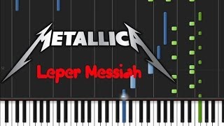 Metallica  Leper Messiah ♫ Instrumental  Synthesia [upl. by Jacquet]