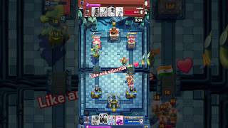 Enemy goes for it 😂🔥💪 ClashRoyale shortsfeed shorts [upl. by Lomaj]